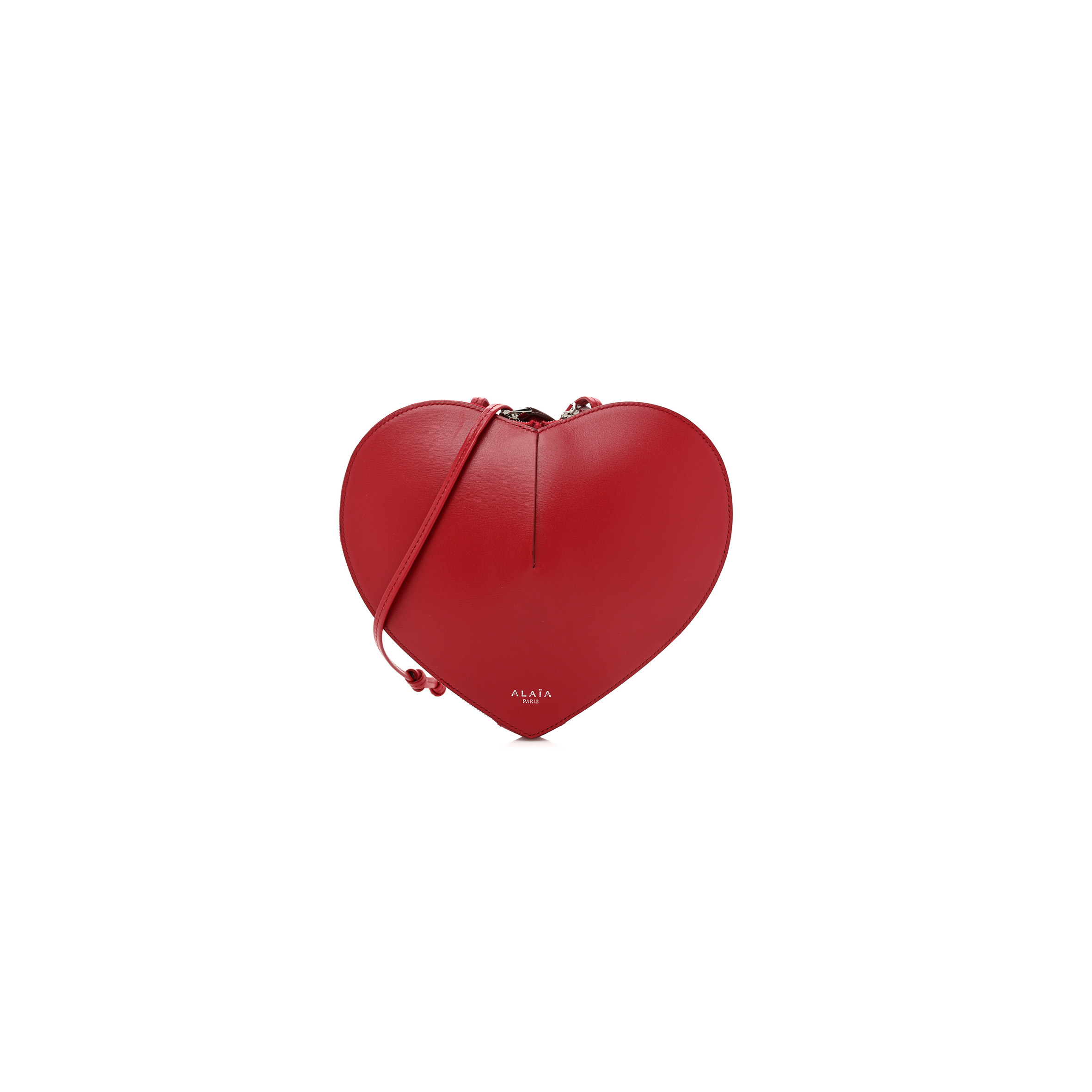 A1a1a lux calfskin le coeur bag lacquer red 1357346 (21*19*2cm)